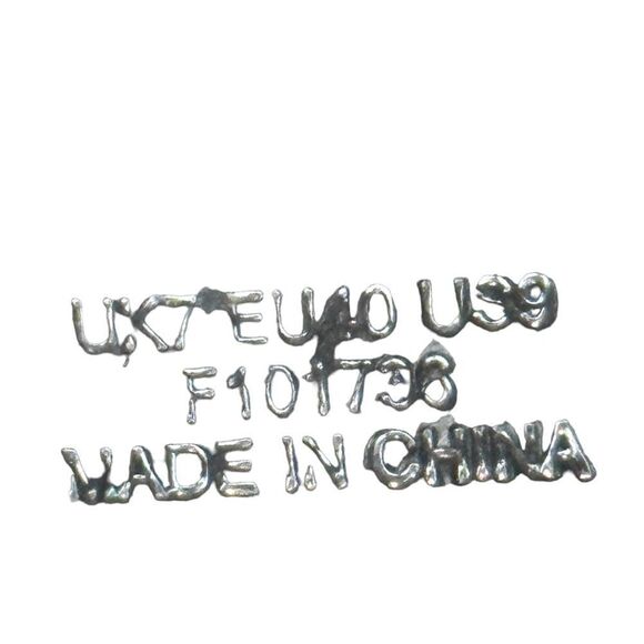 ASOS Design White Square Toe Stilleto Heel Invisible Strap Shoes ,Chrome heels - Picture 5 of 13